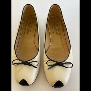 Saks Fifth Avenue leather flats